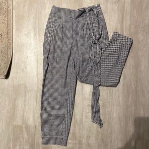 Anthropologie Checkered Pants